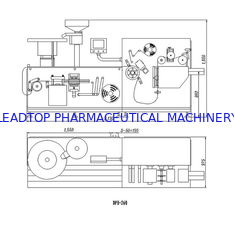 Machine à emballer de boursouflure de Tablette, machines de conditionnement pharmaceutiques de boursouflure de capsule
