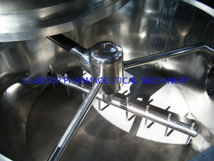 Machine de mélange d'acier inoxydable de contrôle de PLC et de granulation humide pour la pharmacie