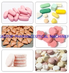 Complètement automatique pharmaceutique de Tablette de GMP de la CE de presse de machine de granules rotatoires de poudre