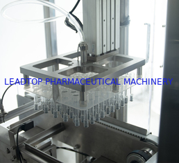 PFS - seringue 2 en verre remplissant branchant l'équipement d'obturation aseptique de machine automatique