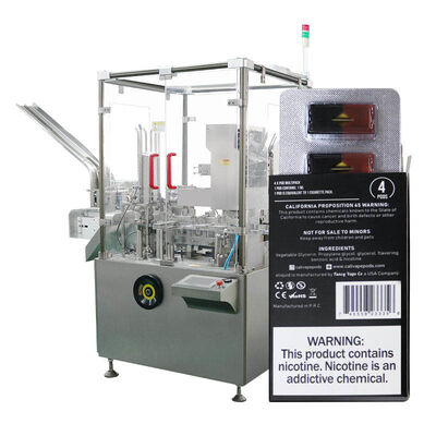 Bon prix Petite verticale rotatoire de cartonnage automatique économique de machine à emballer en ligne