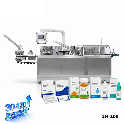 Bon prix Full Automatic High Speed Vertical Carton Box Packing Food Soap Paper Boxed Cartoning Machine en ligne