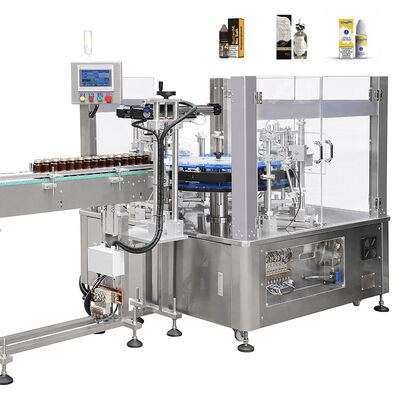 Bon prix Liquid Foundation & Lotion Cartoning Machine Fully Automatic Box Carton Packing Machine with Instruction Manual Putting en ligne