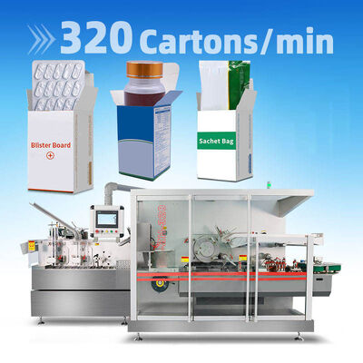 Bon prix High Speed Automatic Cartoner Packaging Machine Capsule Tablet Cartoning Packing Machine for Blister Bottle Sachet Tube en ligne