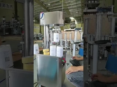 Type automatique boîte en plastique Tin Seamer de plancher de nourriture de machine de cachetage de boîte d'ANIMAL FAMILIER en métal