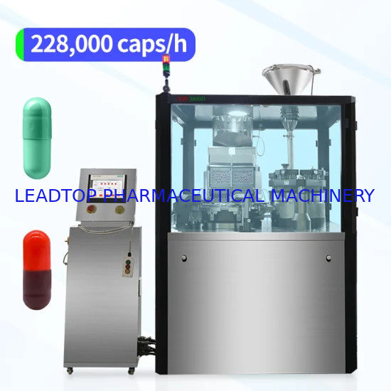 220/380V 24000 capsules/min Capacité Machine de remplissage de capsules de gel Voltage personnalisé