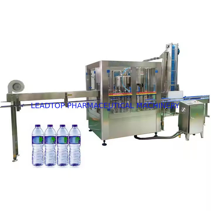 Machine automatique de remplissage de liquide de 21 tonnes pour le remplissage de jus de boissons 0,2-2,5L