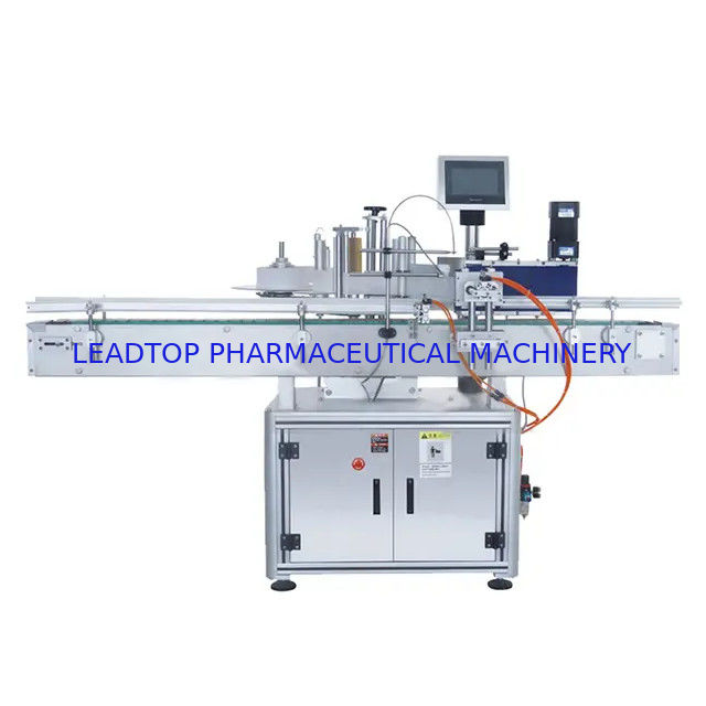 Machine d'étiquetage automatique à bouteille ronde de 200 kg de capacité avec moteur pas à pas