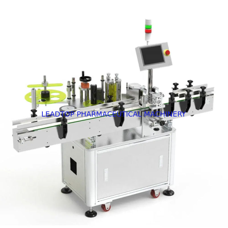 Machine d' étiquetage à double face entièrement automatique pour les bouteilles, à droite ou à gauche