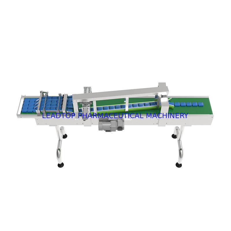 Transporteur à plusieurs voies avec distribution dynamique servo-conduite et comptage programmable pour les lignes d'emballage à grande vitesse