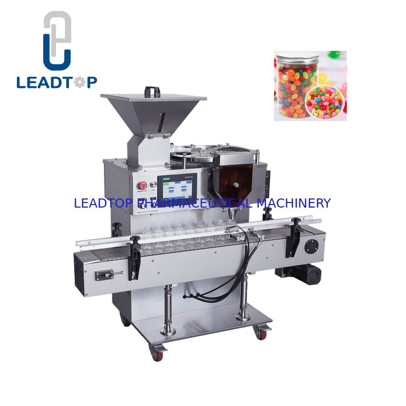2-9999 Pcs/bouteille Range de remplissage Machine automatique de comptage des comprimés capsules jusqu'à 15 capacités pour l'industrie pharmaceutique
