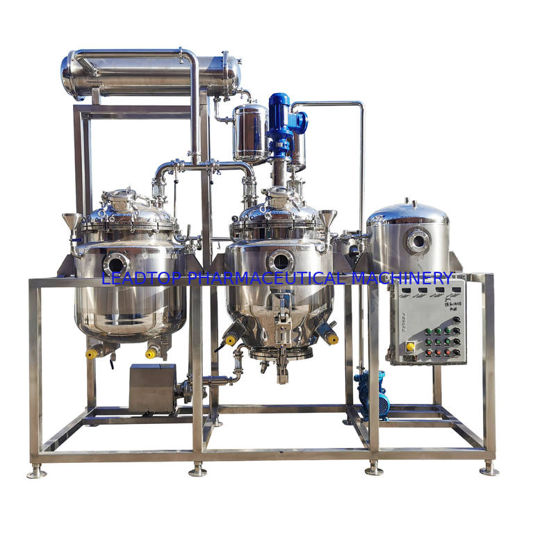 Professional Herb Extraction Equipment with Frequency 50Hz/60Hz and Temperature Range Room Temperature-200C