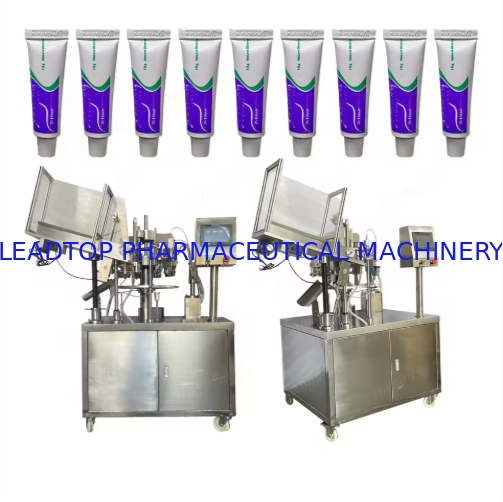 Factory Custom Cream Glue Automatic Metal Aluminum Soft Tube Filling Sealing Tube Filling Machine