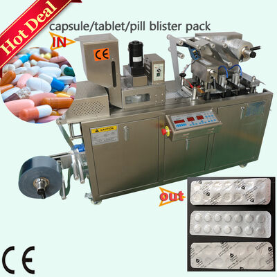 Bon prix Machine à emballer de boursouflure de pilule de Tablette d'Automactic 2.2kw Mini Blue Tablet Capsule en ligne