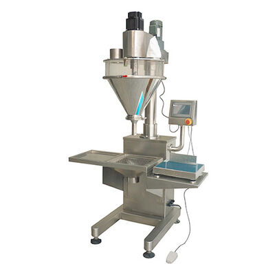 Bon prix Épice semi automatique de Chili Small Protein Dry Milk de café de la machine 100BPH de remplisseur de foreuse en ligne