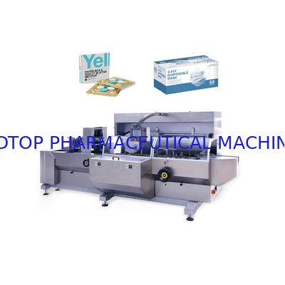 Bon prix machine à emballer automatique de boîte de carton de la bouteille 220V 2.1KW 60 boîte/minute en ligne