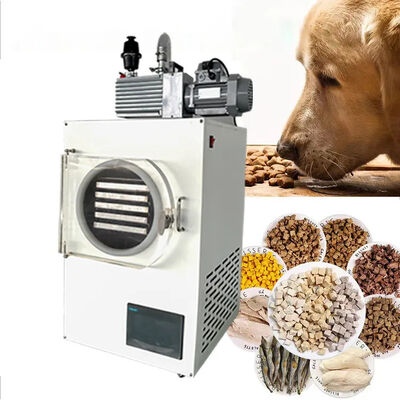 Bon prix La machine d'aliment pour animaux familiers d'acide trichloracétique a lyophilisé la petite machine plus sèche de gel de Mini Home Laboratory Vacuum Food en ligne