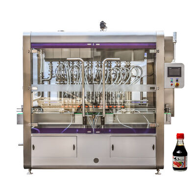 Bon prix Capacité 6 kW Machine de remplissage liquide 16 Bouteille de remplissage à buse Certifié CE/GMP en ligne