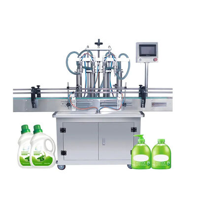 Bon prix Industrie des boissons 55-5500 ml machine automatique de remplissage de liquide haute précision en ligne