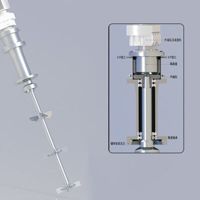 Bon prix Top mélangeur de lévitation magnétique alimentaire bio-pharmaceutique chimique 316L SS FDA GMP résistant à la corrosion en ligne
