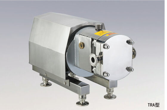 Bon prix Pompes à rouleaux industrielles à cames résistantes à l'abrasion Construction en acier inoxydable Capacité de fonctionnement à sec Pour le transfert de lubrifiants d'huiles usées en ligne