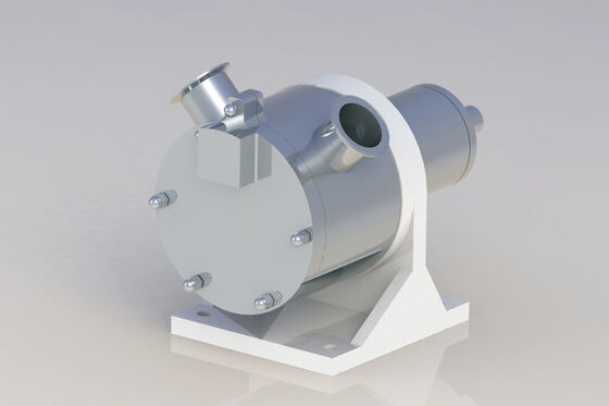 Bon prix Sanitaire en acier inoxydable CIP SIP Capable de faible cisaillement Viscosité élevée Manipulation transfert doux Pour les aliments Pharmacie et cosmétiques pompe sinusoïdale en ligne