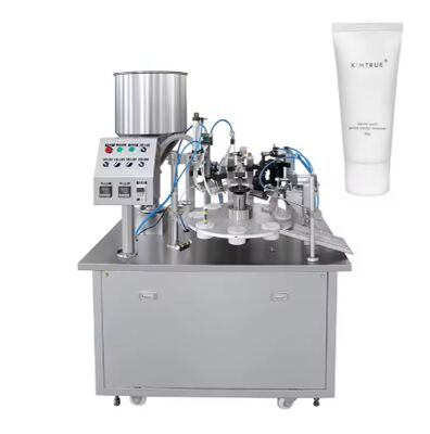 Bon prix Competitive Price Plastic Tube Filling Closing Hot Air Sealing Packaging Equipment Tube Filling Machine en ligne