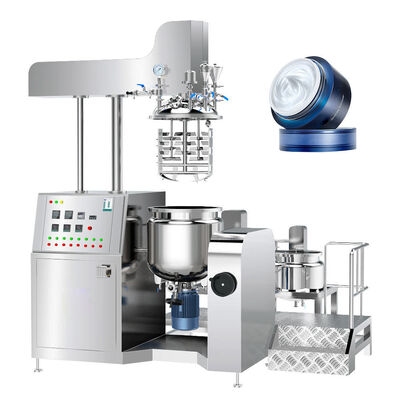 Bon prix La machine à emulsionner est une machine de haute qualité pour le levage sous vide Homogénéiseur Cosmétique Lotion corporelle Rosier en ligne