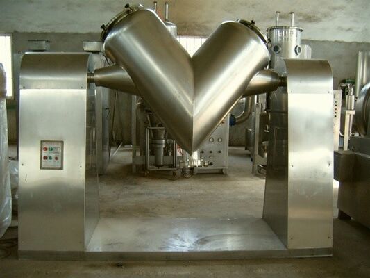 Bon prix Type unique malaxeur poudre crue/sèche de granule de V/équipement en ligne