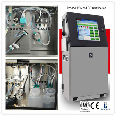 Bon prix Impression intelligente de haute résolution de nombre de Jet Printing Machine For Batch d'encre en ligne