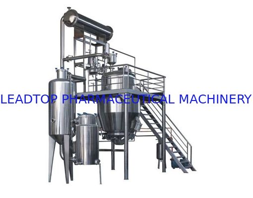 Bon prix Dissolvant organique Herb Extraction Equipment Concentration Machine 500L en ligne