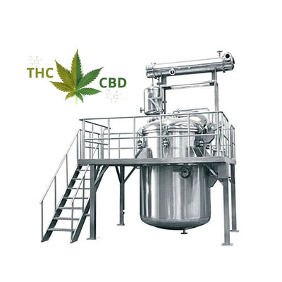 Bon prix huile Herb Extraction Equipment de l'extracteur CBD de centrifugeuse de biomasse de la vapeur 280kg/H en ligne